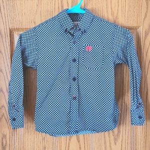 Cinch boys button down shirt 3T